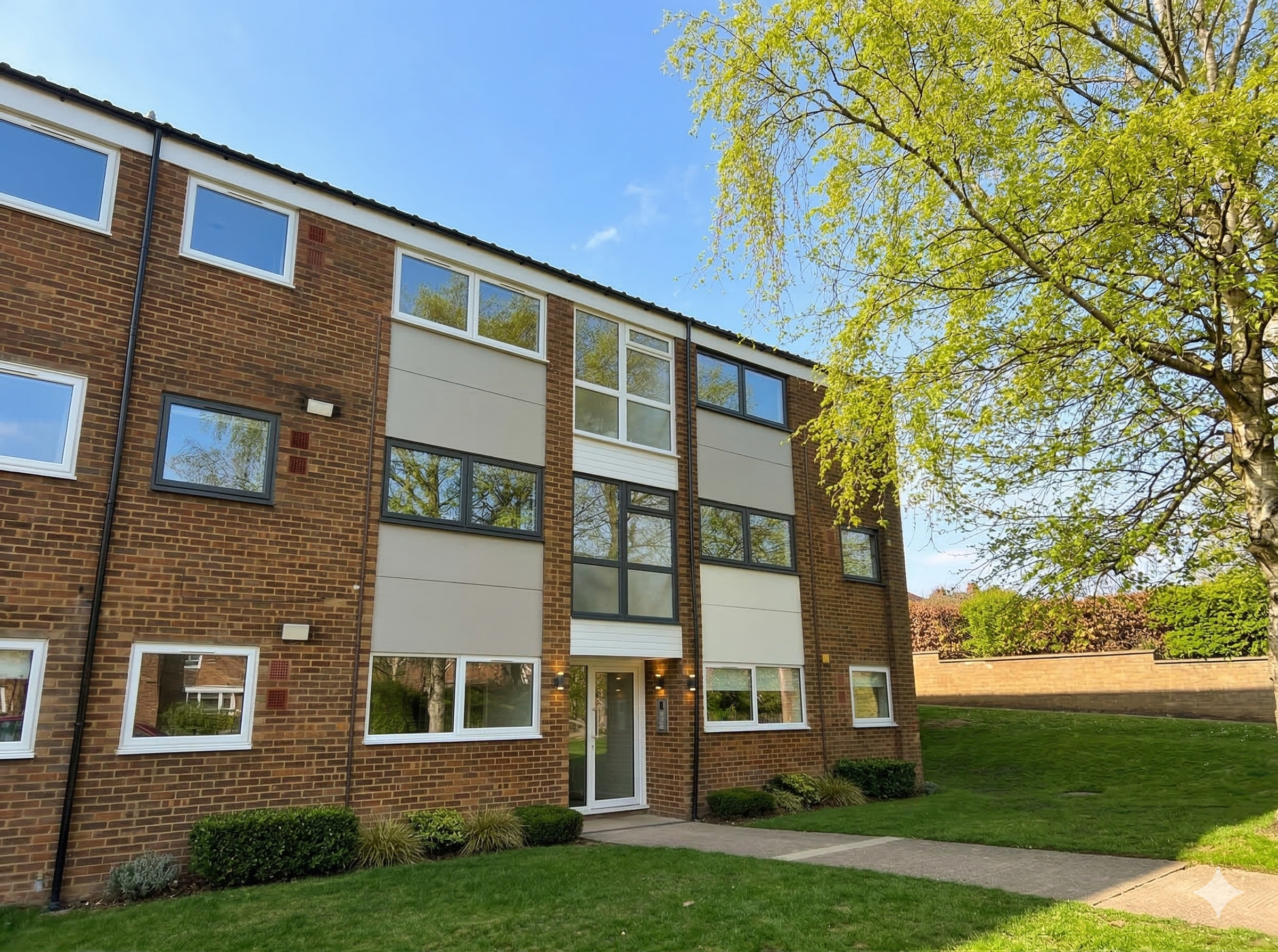 Exterior after renovation render